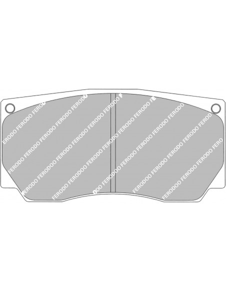 Pastillas Ferodo Racing DS3000 FRP3088 Brembo