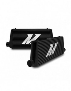 Intercooler universal Mishimoto R-Line Negro/Plata 2