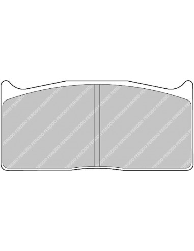 Pastillas Ferodo Racing DS3000 Mitsubishi Lancer Evo IX/X Grupo N Gravel/Asphalt traseras