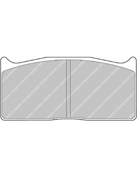 Pastillas Ferodo Racing DS3000 Mitsubishi Lancer Evo IX/X Grupo N Gravel/Asphalt traseras