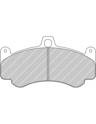Pastillas Ferodo Racing DS1.11 Porsche 911 997 3.8 GT3 Cup 05-09 delanteras