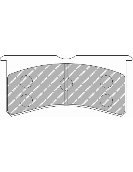 Pastillas Ferodo Racing DS1.11 FRP3097 AP Racing/Wilwood