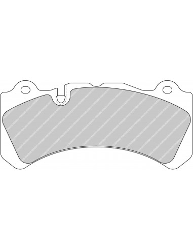 Pastillas Ferodo Racing DSUno FRP3098 Brembo