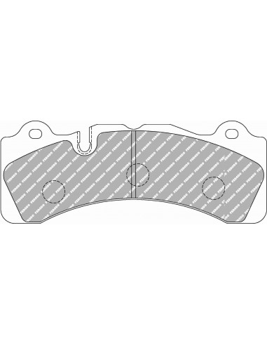 Pastillas Ferodo Racing DS3000 FRP3099 Brembo