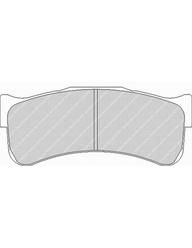 Pastillas Ferodo Racing DS3.12 Hyundai Veloster N TCR delanteras (Rodadas)