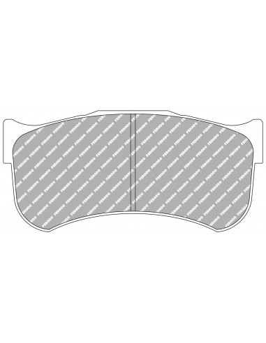 Pastillas Ferodo Racing DS3.12 Lamborghini Huracan GT3 Super Trofeo Evo 1 delanteras (Rodadas)