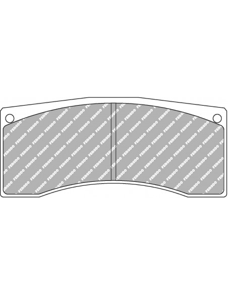 Pastillas Ferodo Racing DS3000 Fiat 124 Abarth Rally delanteras/traseras