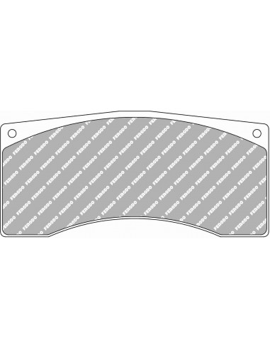 Pastillas Ferodo Racing DS3.12 Porsche 911 992 GT3 R traseras (Rodadas)