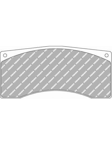 Pastillas Ferodo Racing DS3.12 Porsche 911 992 GT3 R traseras (Rodadas)