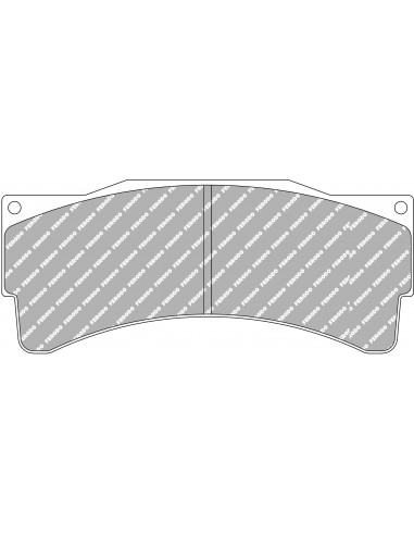 Pastillas Ferodo Racing DS3.12 Duqueine D-08 LMP3 delanteras/traseras (Rodadas)