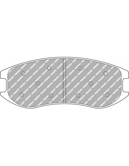 Pastillas Ferodo Racing DS3.12 FRP3160 PFC (Rodadas)