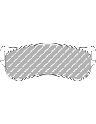 Pastillas Ferodo Racing TL66 Renault Clio V Rally 3 delanteras/traseras