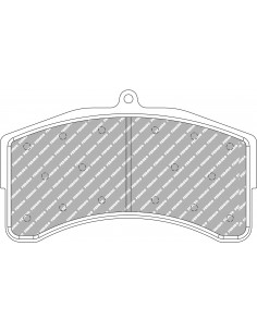 Pastillas Ferodo Racing DS3.12 Lamborghini Huracan GT3 Super Trofeo Evo 2 delanteras (Rodadas)