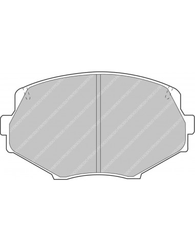Pastillas Ferodo Racing DS Performance Mazda MX-5 NA delanteras (Con ABS)(Tipo 1)
