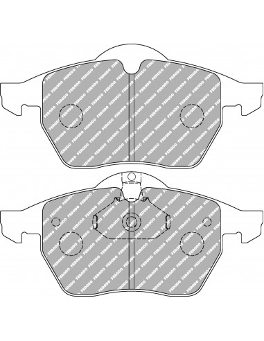 Pastillas Ferodo Racing DS Performance Opel Vectra B 2.0 16V/2.5 V6 24V delanteras