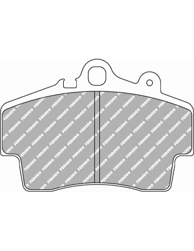 Pastillas Ferodo Racing DS Performance Porsche Cayman 987 delanteras (Tipo 1)
