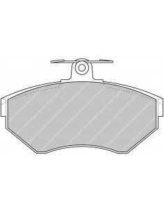 Pastillas Ferodo Racing DS Performance Seat Arosa 1.4 16V delanteras