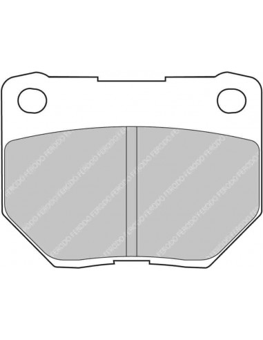 Pastillas Ferodo Racing DS Performance Subaru Impreza GD/GG traseras (Pinza Akebono)