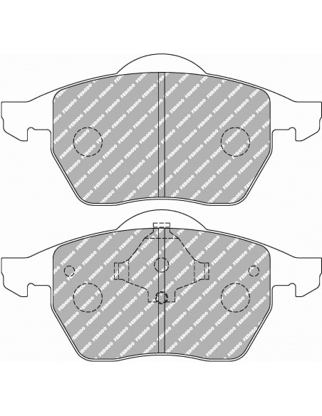 Pastillas Ferodo Racing DS Performance Audi A3/S3 8L delanteras