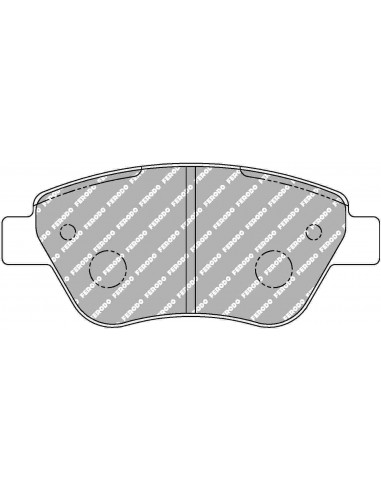 Pastillas Ferodo Racing DS Performance Opel Corsa D 1.0/1.2/1.4/1.3 CDTI delanteras