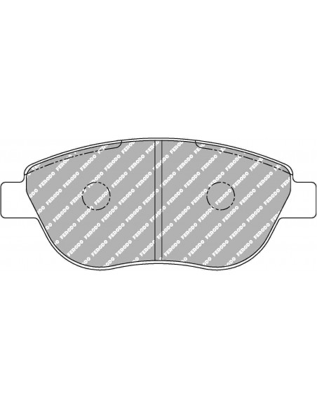 Pastillas Ferodo Racing DS Performance Peugeot 206 RC delanteras