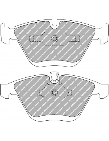 Pastillas Ferodo Racing DS Performance BMW M3 E92 delanteras