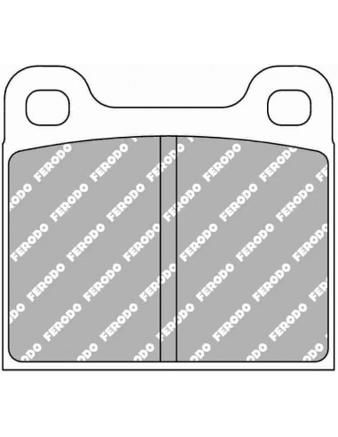 Pastillas Ferodo Racing DS Performance Alfa Romeo Spider (115) 1.3/1.6 delanteras