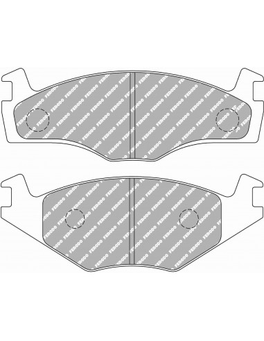 Pastillas Ferodo Racing DS Performance Volkswagen Golf II delanteras (Tipo 5)