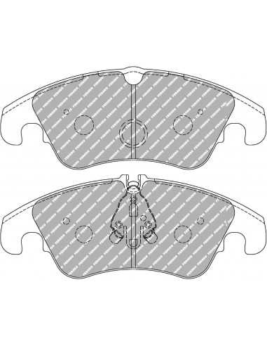 Pastillas Ferodo Racing DS Performance Audi A4/S4 B8 delanteras (Pinza TRW)