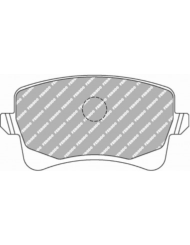 Pastillas Ferodo Racing DS Performance Audi RS6 C7 traseras