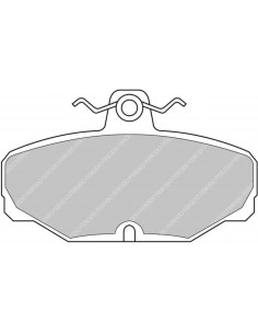 Pastillas Ferodo Racing DS Performance Caterham Super Seven traseras