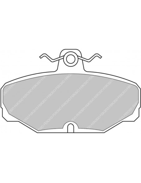 Pastillas Ferodo Racing DS Performance Ford Scorpio traseras