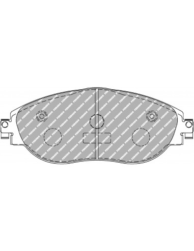 Pastillas Ferodo Racing DS Performance Audi S3 8V delanteras