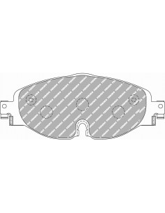 Pastillas Ferodo Racing DS Performance Seat Leon 5F delanteras