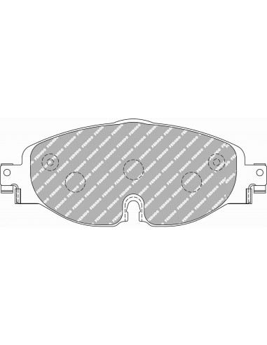 Pastillas Ferodo Racing DS Performance Volkswagen Passat 3G 14- delanteras (Tipo 2)