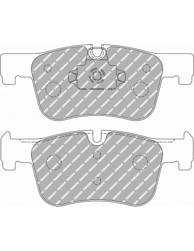 Pastillas Ferodo Racing DS Performance BMW Serie 1 F20/F21 delanteras (Pinza Ate)