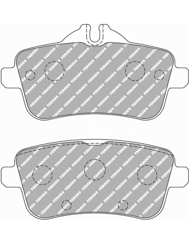 Pastillas Ferodo Racing DS Performance Mercedes-Benz Clase A 45 AMG W176 traseras