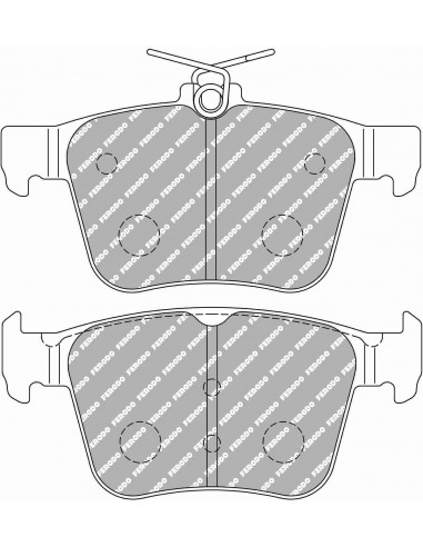 Pastillas Ferodo Racing DS Performance Skoda Superb 3V traseras