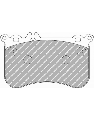 Pastillas Ferodo Racing DS Performance Mercedes-Benz CLA 45AMG C117 delanteras