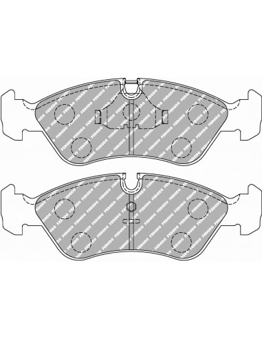 Pastillas Ferodo Racing DS Performance Opel Astra F delanteras (Con ABS)