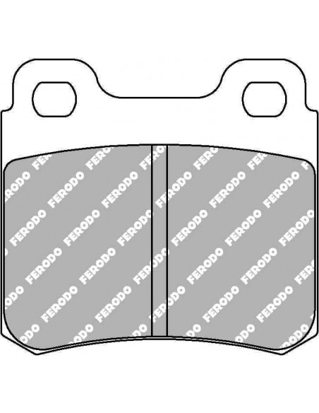 Pastillas Ferodo Racing DS Performance Opel Astra F 1.8 GSI 16V/2.0 traseras
