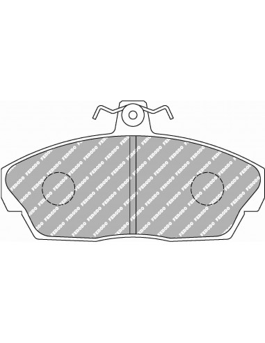 Pastillas Ferodo Racing DS Performance Honda Civic MA/MB delanteras (Tipo 1)