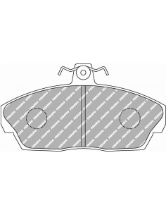 Pastillas Ferodo Racing DS Performance MG ZS delanteras