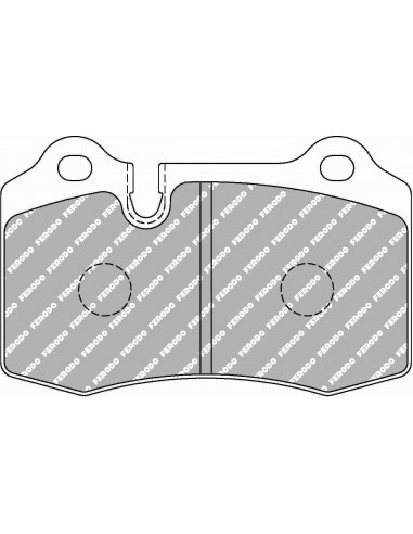 Pastillas Ferodo Racing DS Performance Alfa Romeo GTV (916) delanteras (Pinza Brembo)