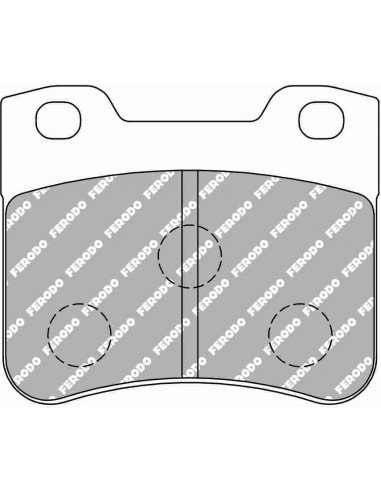 Pastillas Ferodo Racing DS Performance Citroen AX delanteras (Pinza Ate)