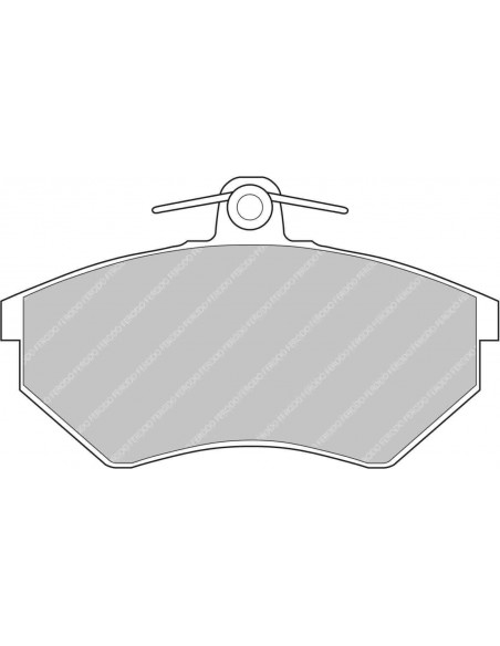 Pastillas Ferodo Racing DS Performance Audi 90 B3 delanteras