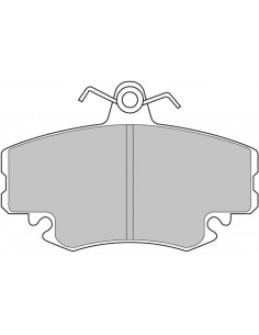 Pastillas Ferodo Racing DS Performance Renault Espace I delanteras (Pinza TRW)