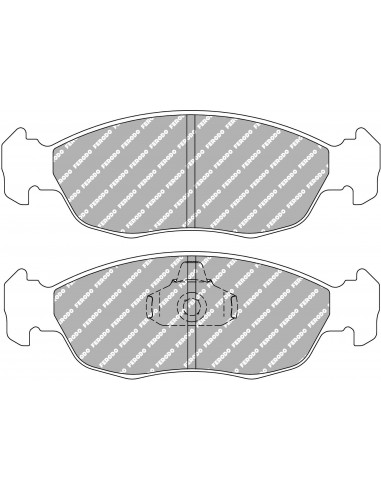 Pastillas Ferodo Racing DS Performance Peugeot 106 delanteras (Pinza Ate)(Tipo 2)