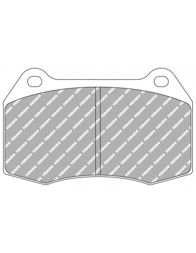 Pastillas Ferodo Racing DS Performance BMW Serie 7 E65/E66/E67 delanteras (Pinza Brembo)