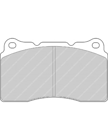 Pastillas Ferodo Racing DS Performance Honda Civic FK8 Type R delanteras